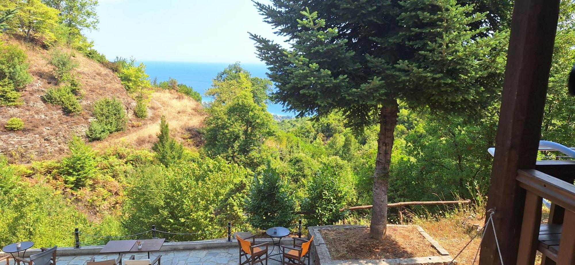 Kastania Gi Apartment Palaios Panteleimonas Bagian luar foto