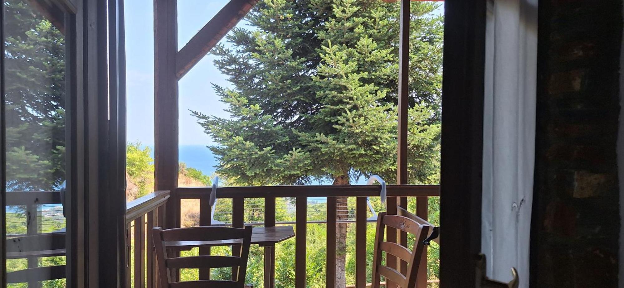 Kastania Gi Apartment Palaios Panteleimonas Bagian luar foto